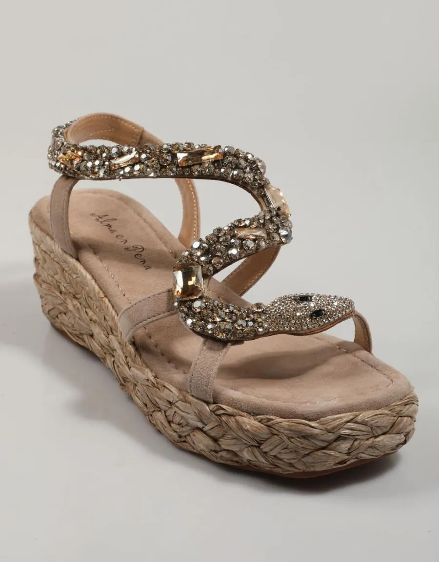  sandales ALMA EN PENA 576 en Taupe 82393