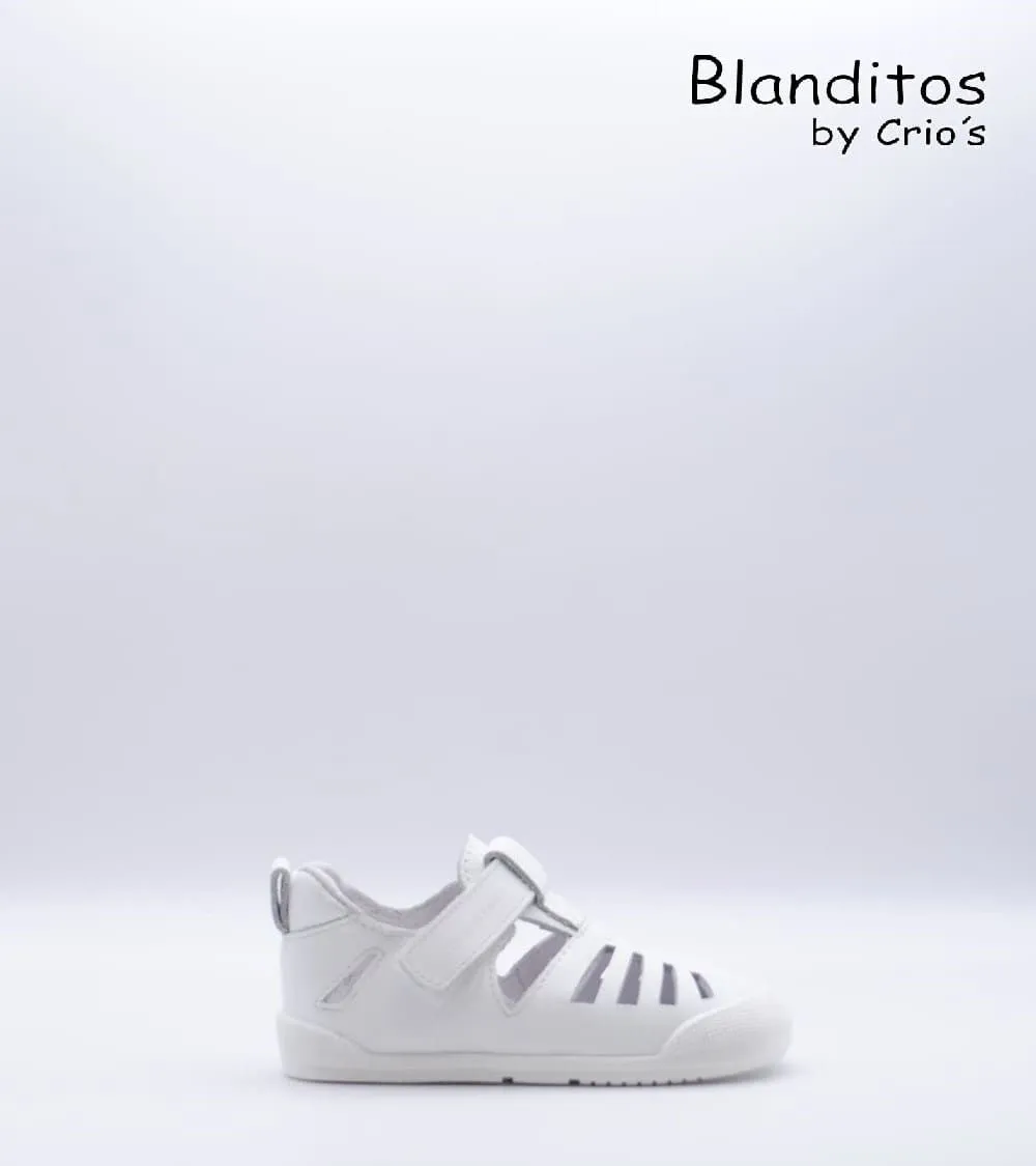 SANDALIA BLANDITOS BY CRIOS FIYI BLANCO