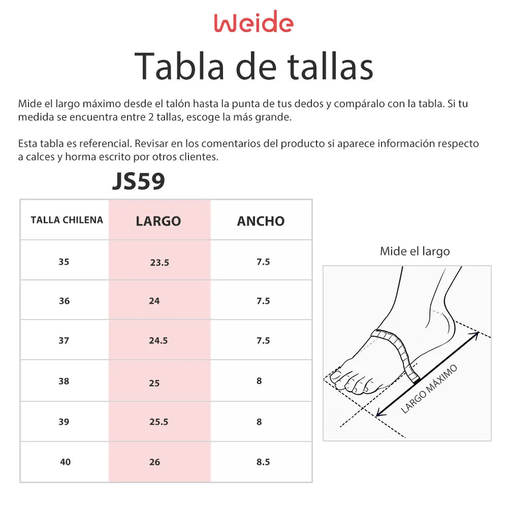 Sandalia Plataforma Camel Casual Js59 Weide