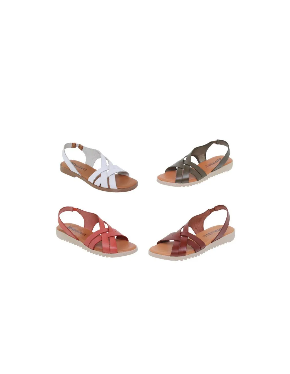 Sandalias gel mujer