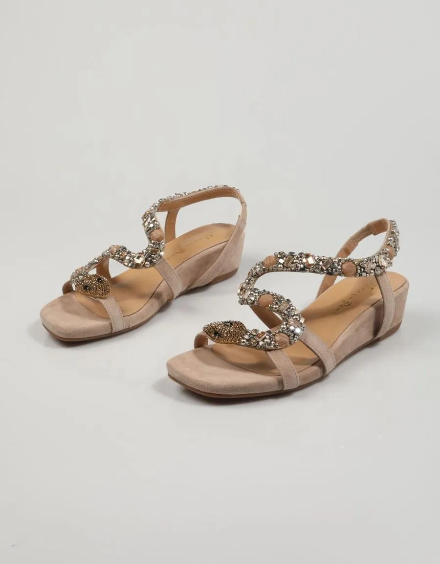  sandals ALMA EN PENA 414 en Taupe 82394