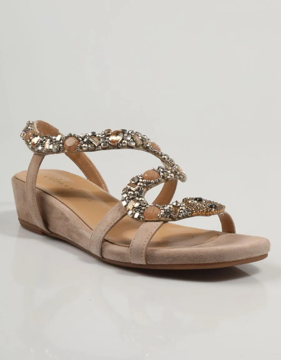  sandals ALMA EN PENA 414 en Taupe 82394
