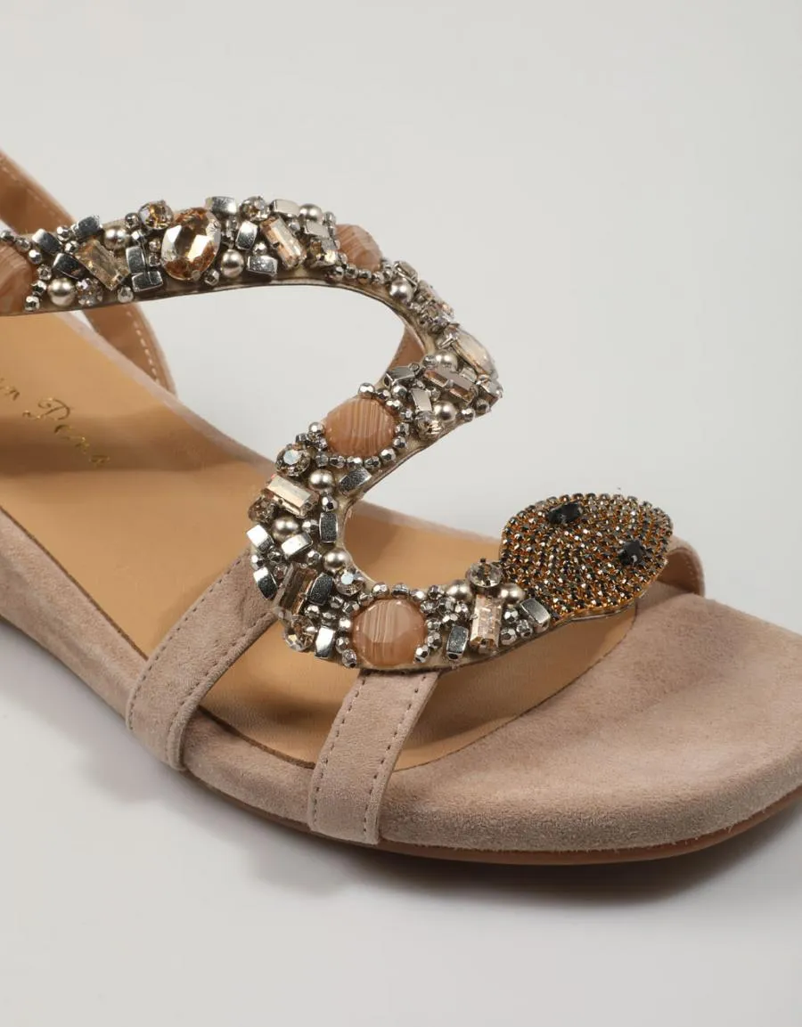  sandals ALMA EN PENA 414 en Taupe 82394