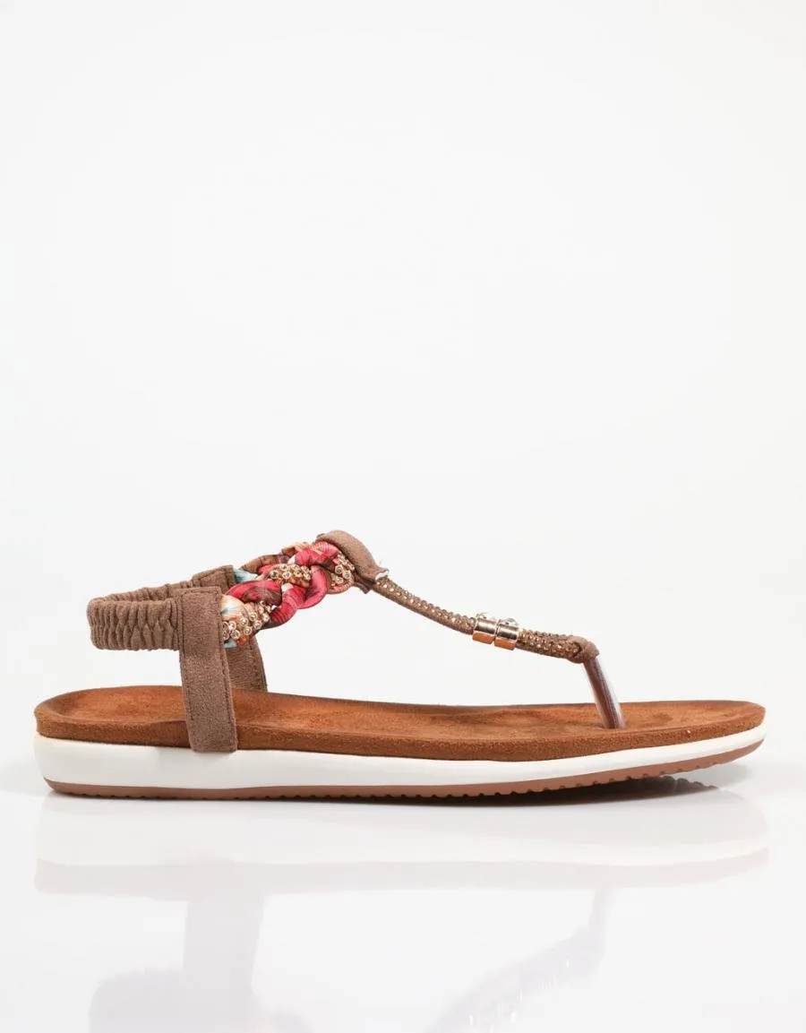  sandals EXE F8043 32a en Brown 79076