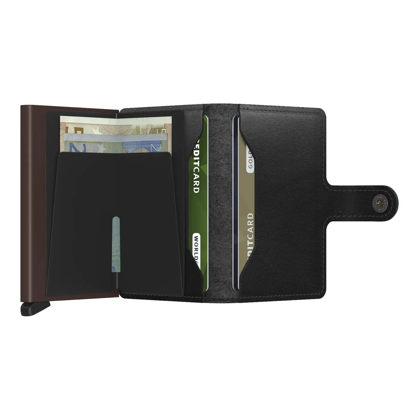 SECRID MINIWALLET ORIGINAL BLACKBROWN