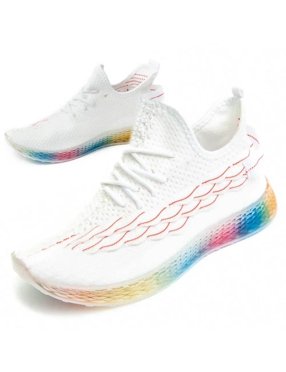 Sneaker Casual Para Mujer.  Montevita  Sportsair2  90477 Blanco