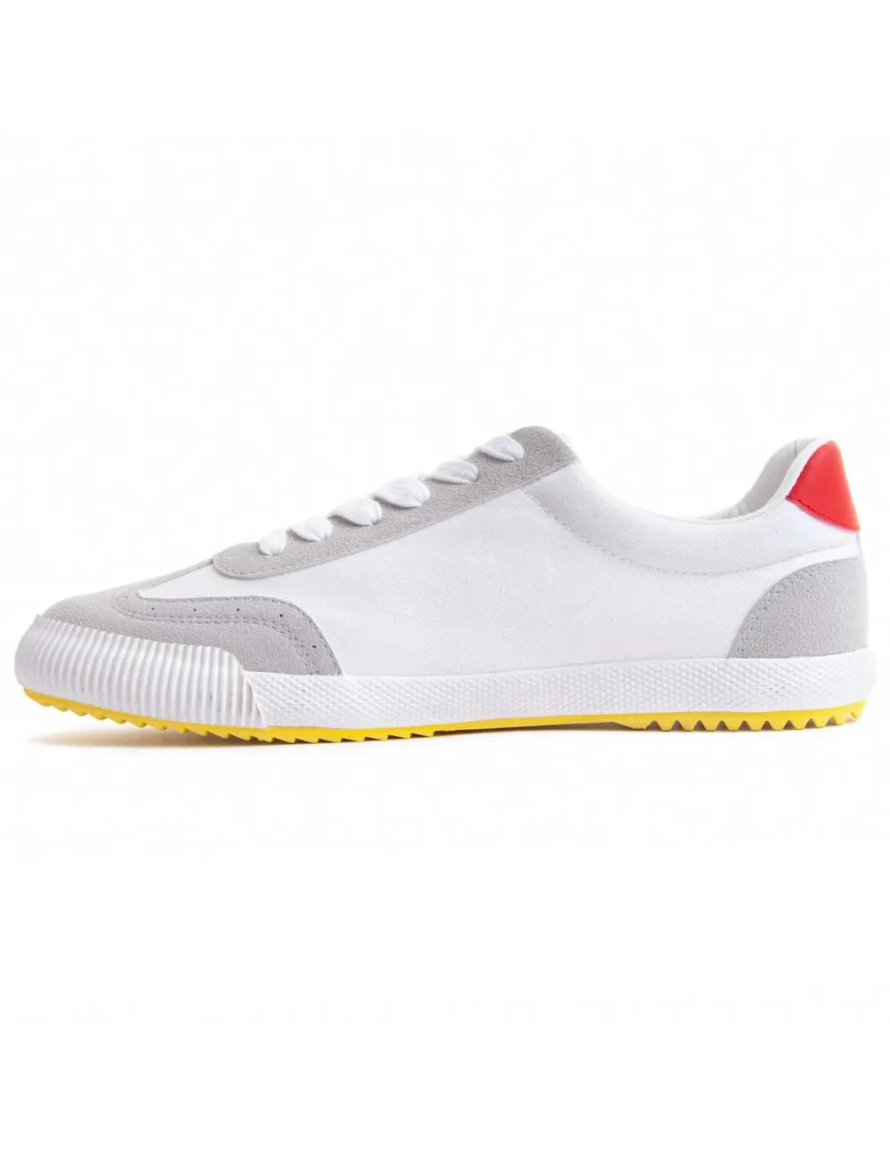 Sneaker Para Hombre  Montevita  Gansport  87200 Blanco
