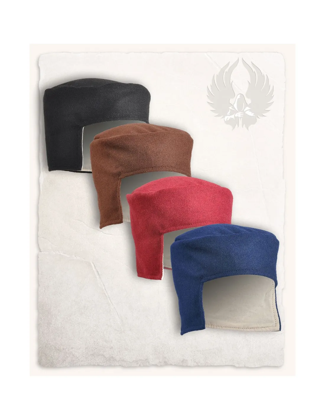 Sombrero medieval Cap negro