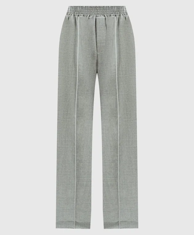 SSHEENA Gray pants made of wool