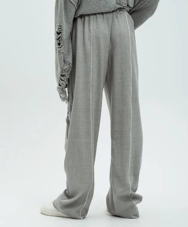 SSHEENA Gray pants made of wool