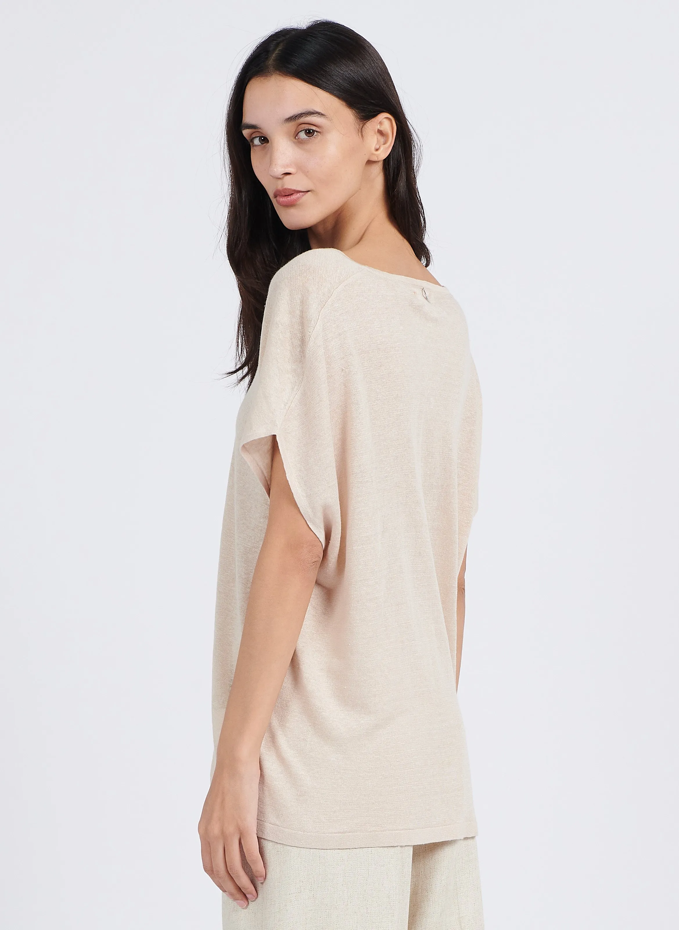SUD EXPRESS MAELLAEY  CAMISETA EN BEIGE
