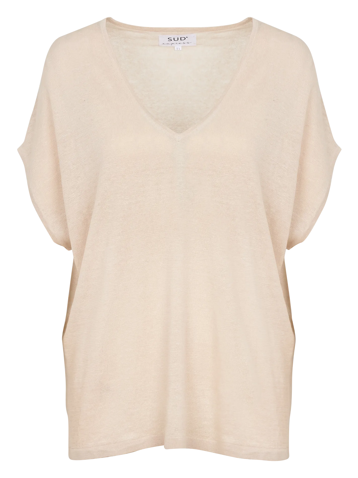 SUD EXPRESS MAELLAEY  CAMISETA EN BEIGE