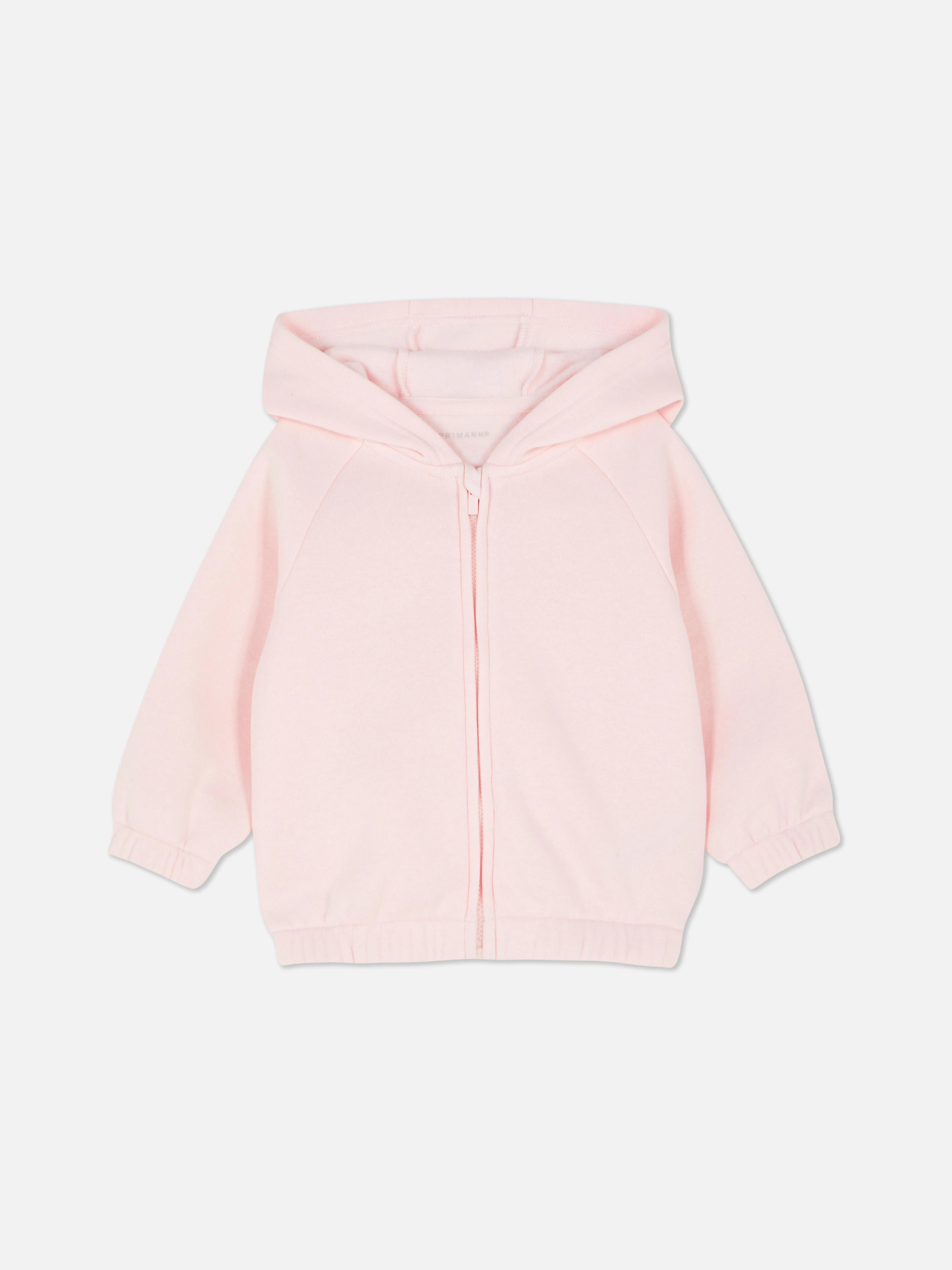 Sudadera con capucha y cremallera de manga larga