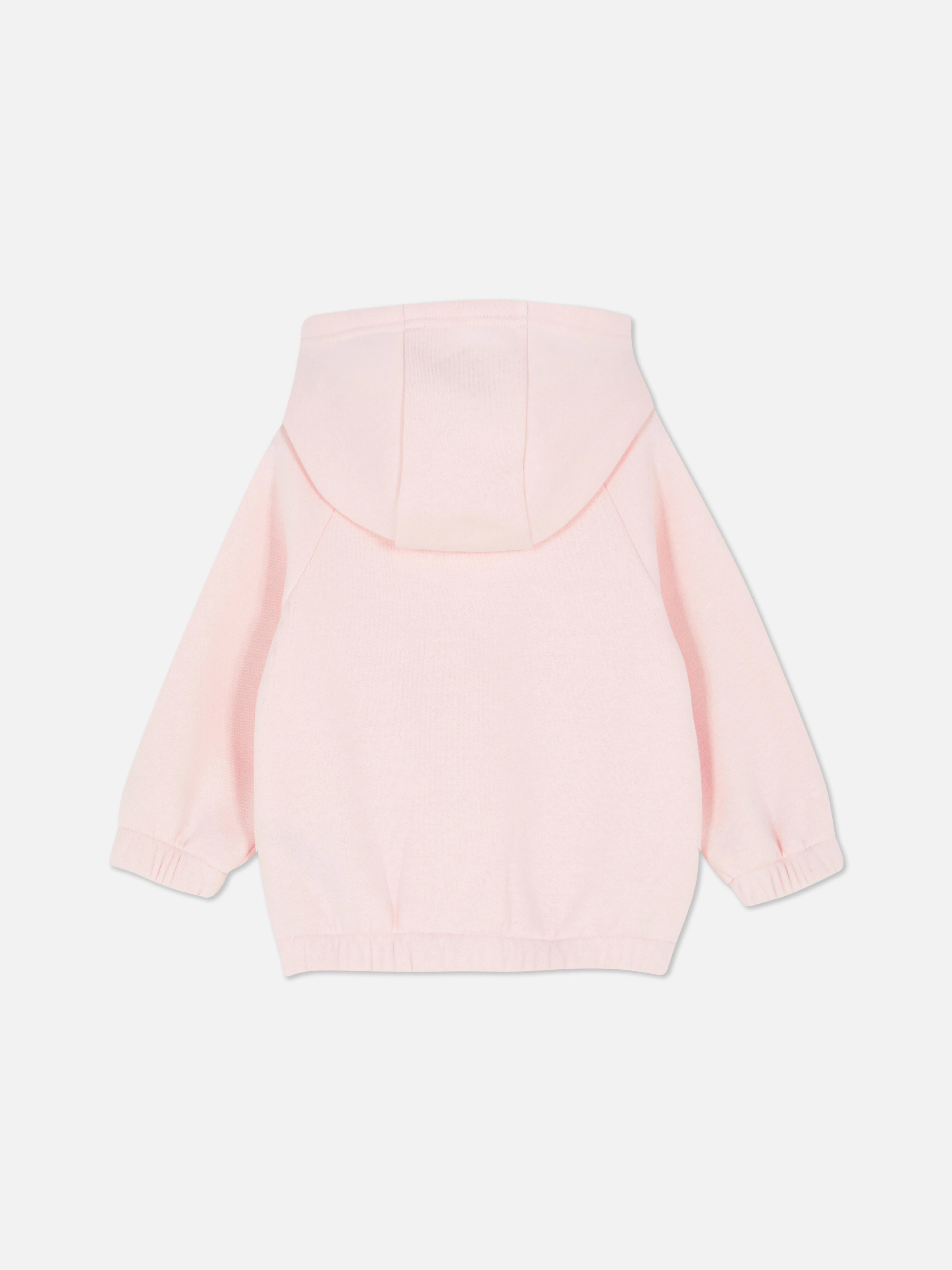 Sudadera con capucha y cremallera de manga larga