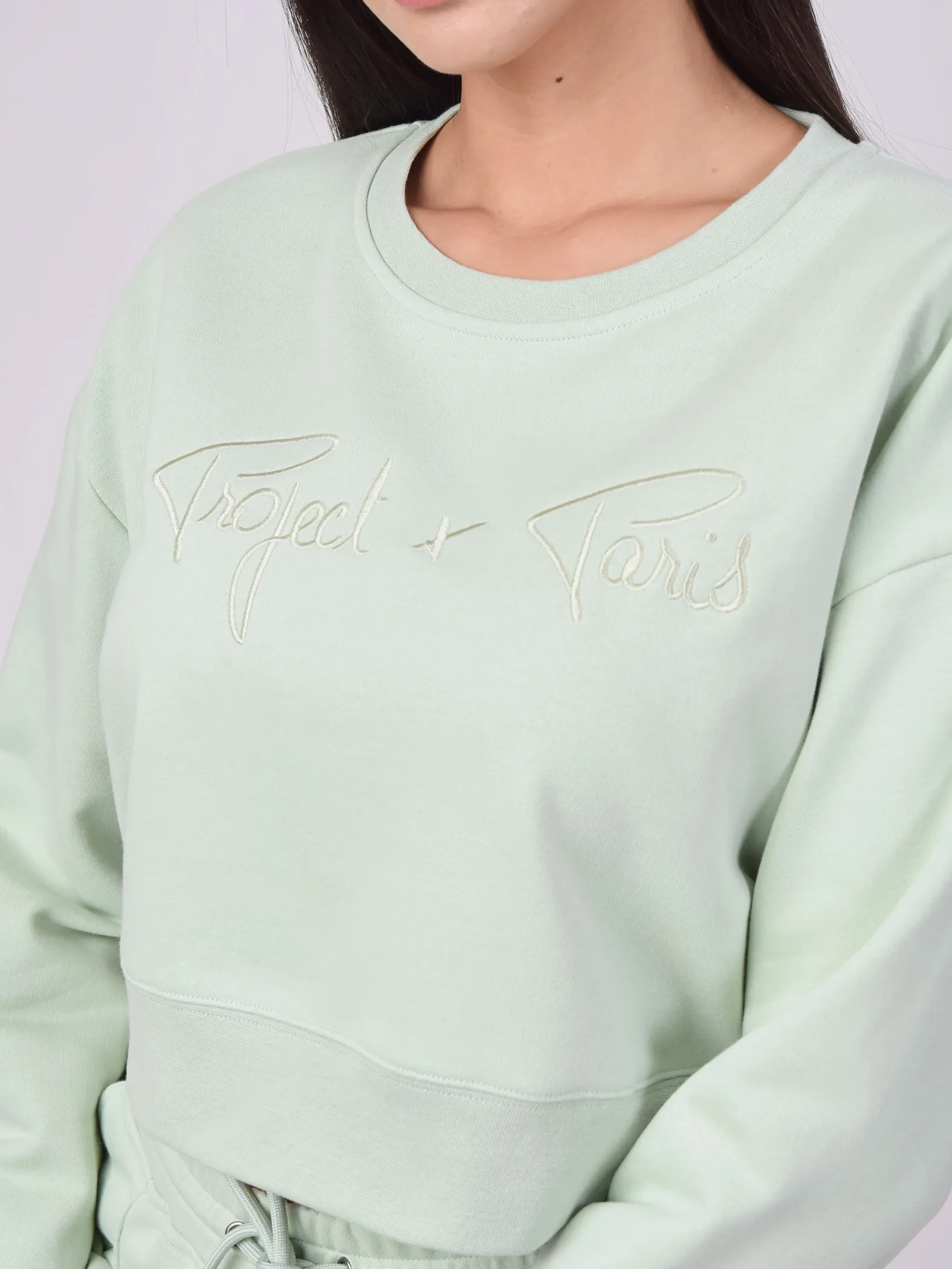 Sudadera corta básica