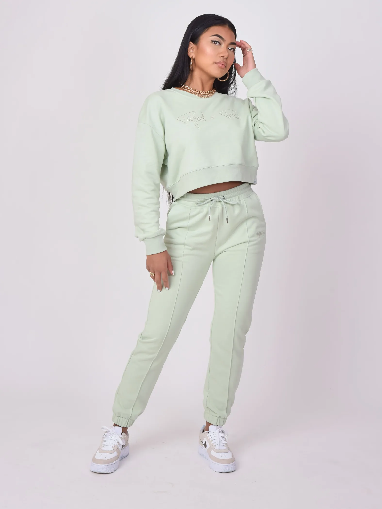 Sudadera corta básica
