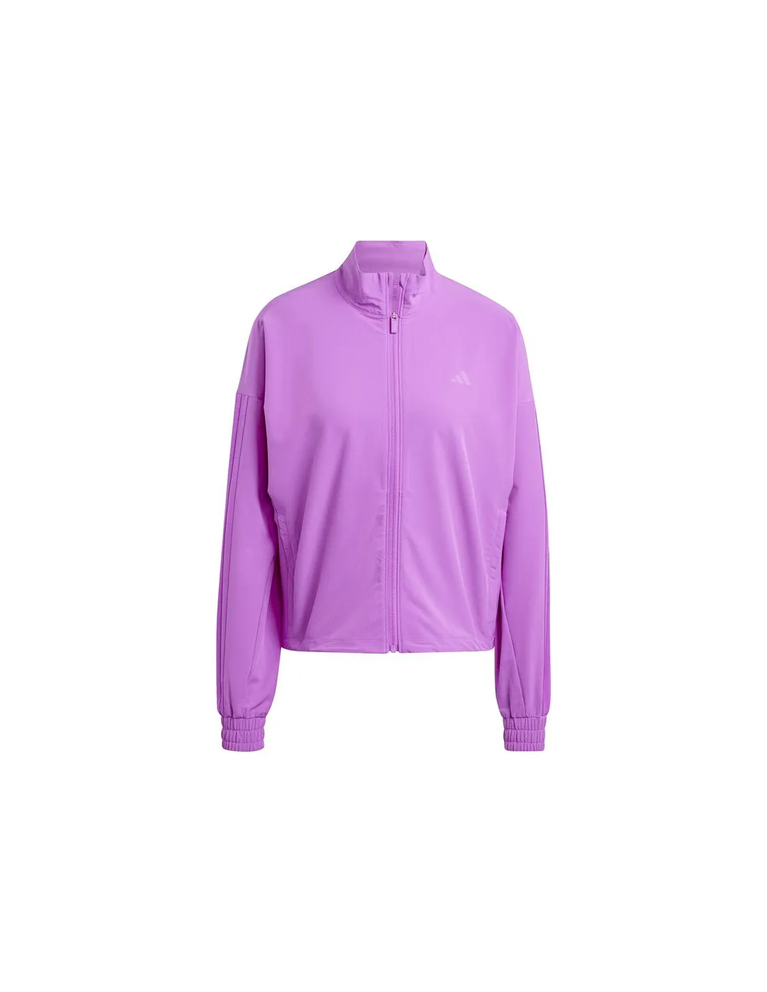 Sudadera de Fitness adidas Pacer All Gym Tonal 3 Bandas Woven Mujer Morado
