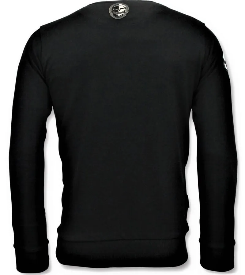 SUDADERA DE HOMBRE   TRANSFORMERS PRINT  NEGRO