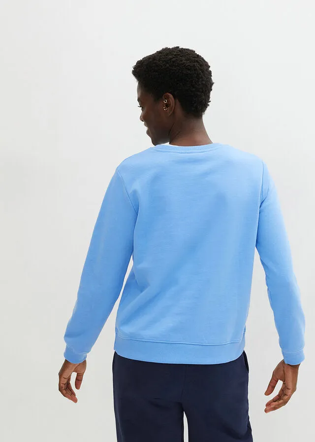 Sudadera Essential azul provenzal