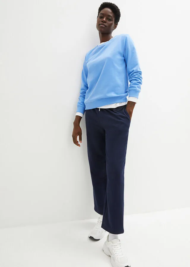 Sudadera Essential azul provenzal
