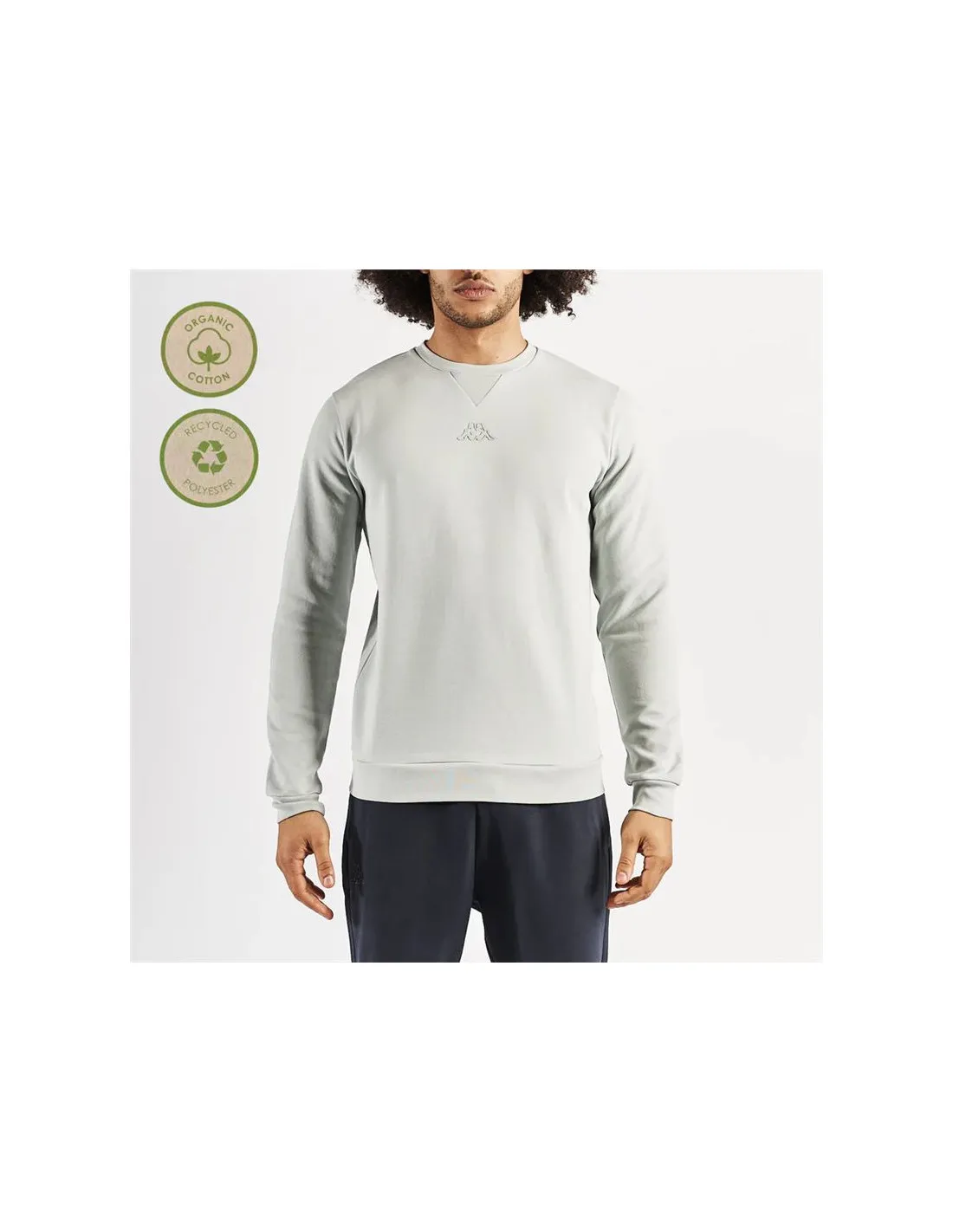 Sudadera Kappa Edard Life Hombre Grey