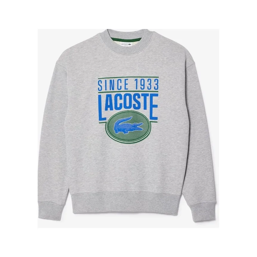 Sudadera Lacoste Loose Fit Para Hombre