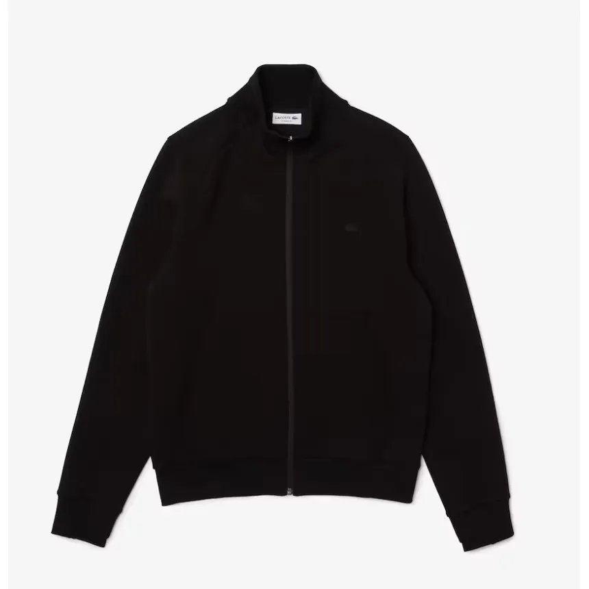 Sudadera Lacoste Zip Blk Para Hombre