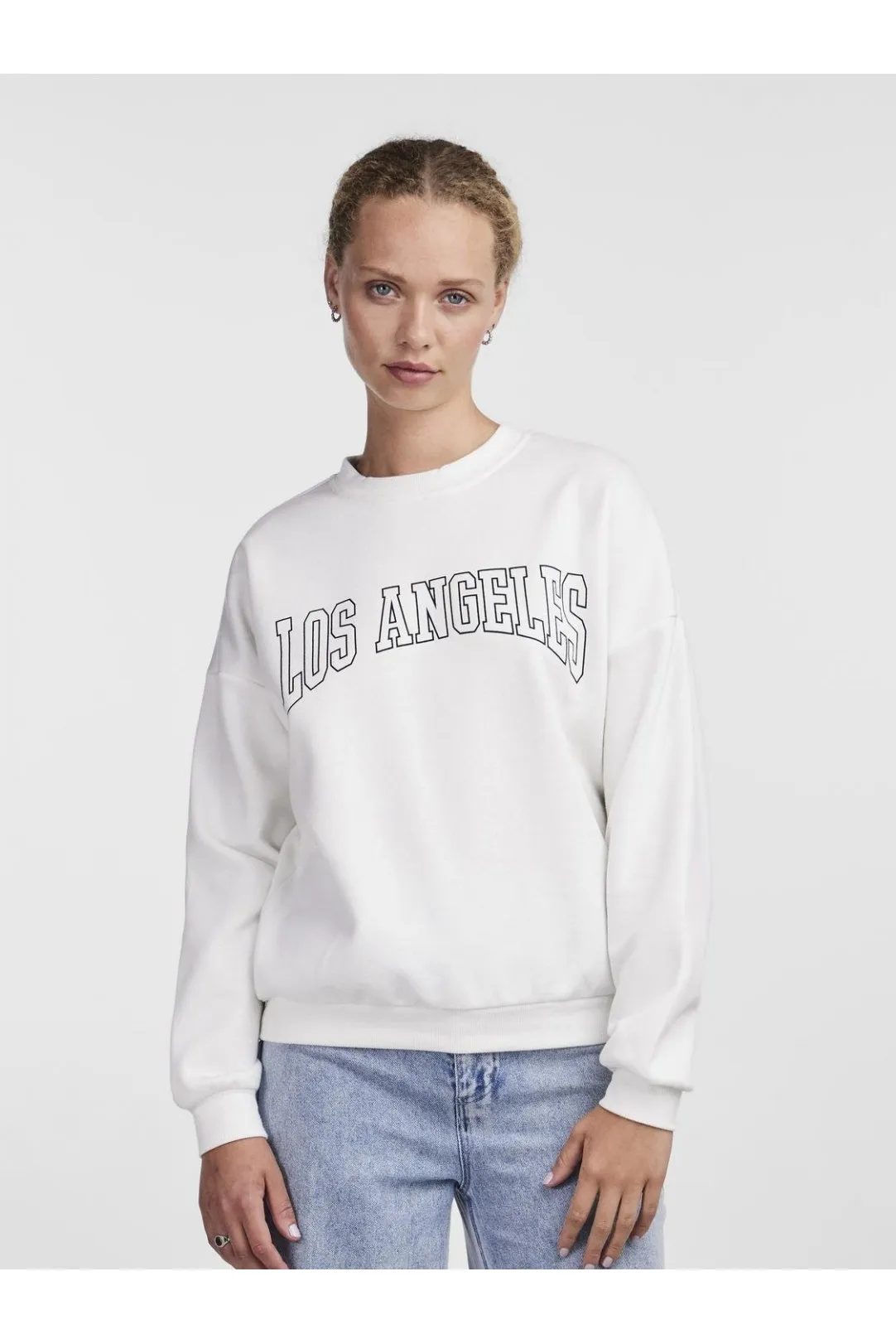 SUDADERA LETRAS PCFREYA BLANCO