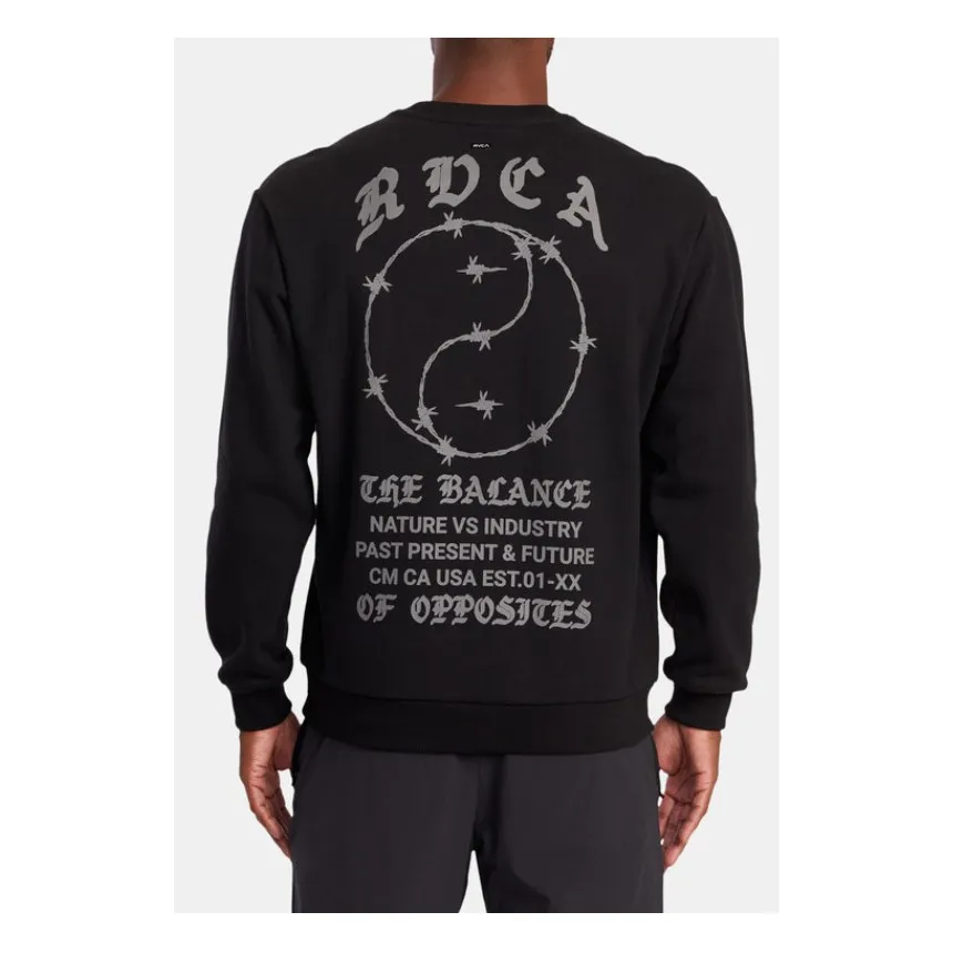 Sudadera Rvuca Barba Crew Para Hombre