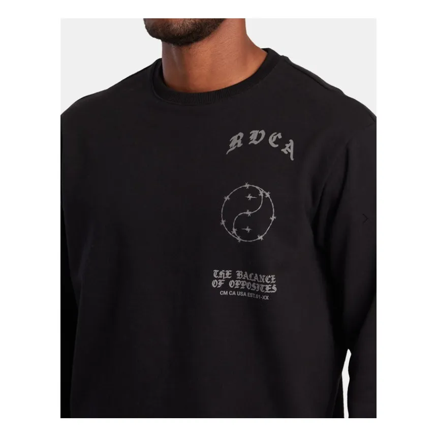 Sudadera Rvuca Barba Crew Para Hombre