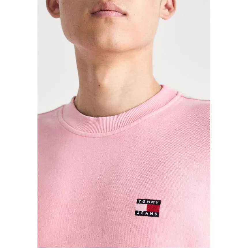 Sudadera Tommy Hilfiger Washed Badge Para Hombre