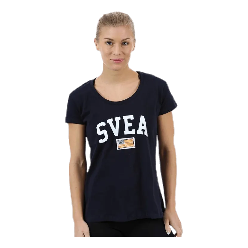 Svea Josefin Tee Blue