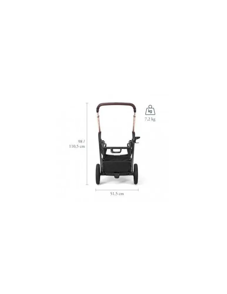 SYSTEM DUO APTICA SATIN GREY INGLESINA