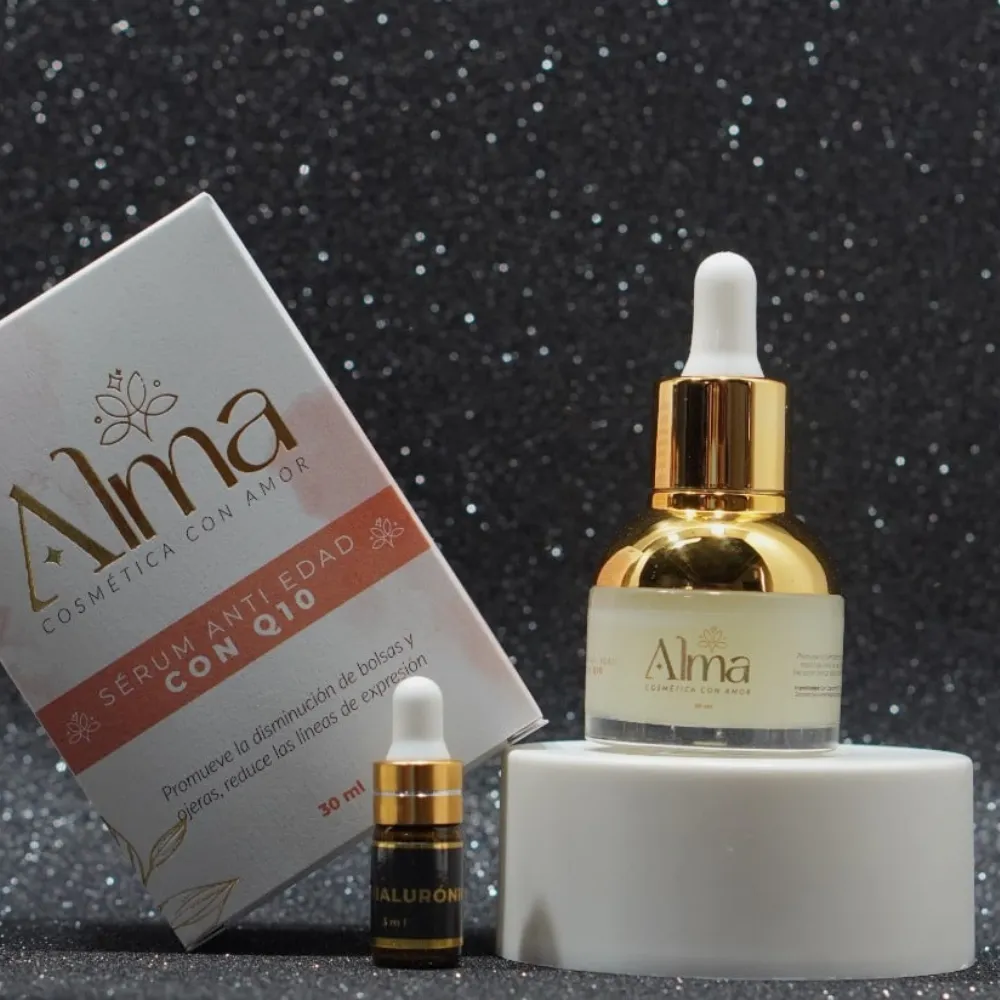 SéRUM/SUERO ANTIEDAD CON COENZIMA Q10  ALMA COSMETICS