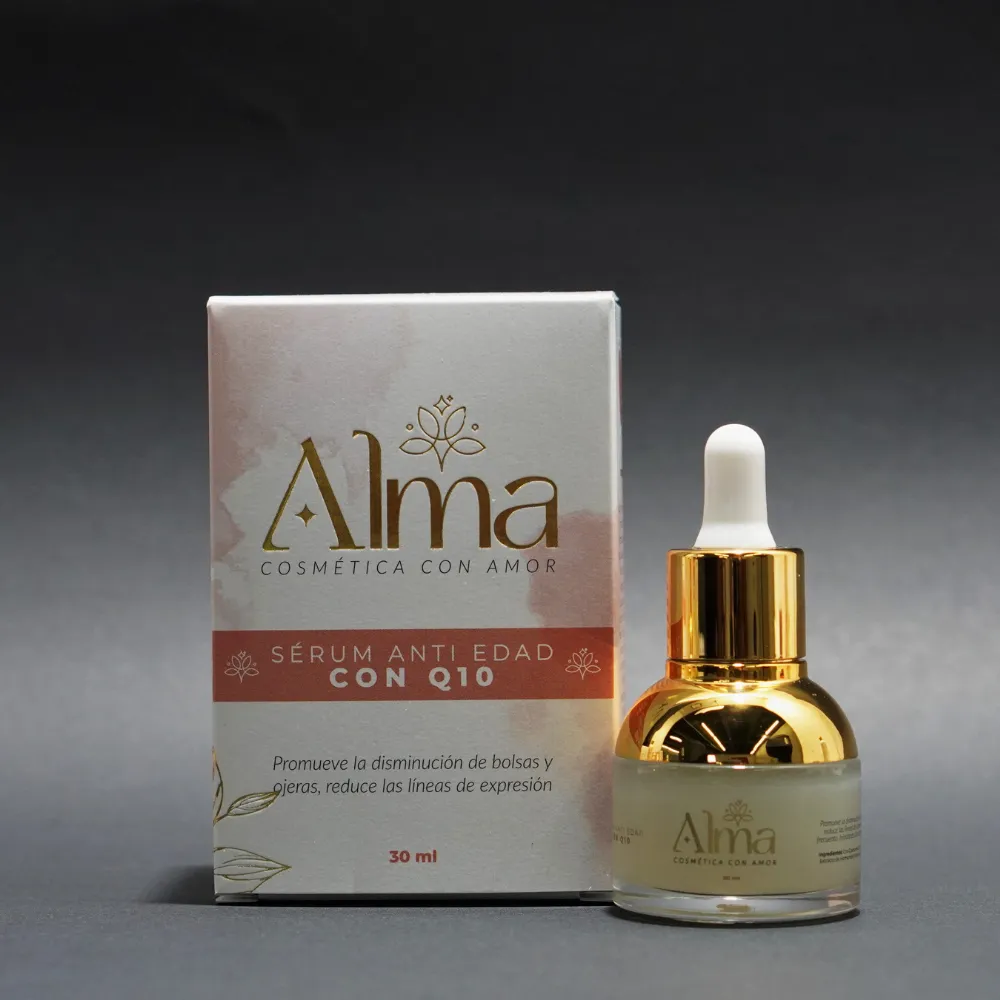SéRUM/SUERO ANTIEDAD CON COENZIMA Q10  ALMA COSMETICS