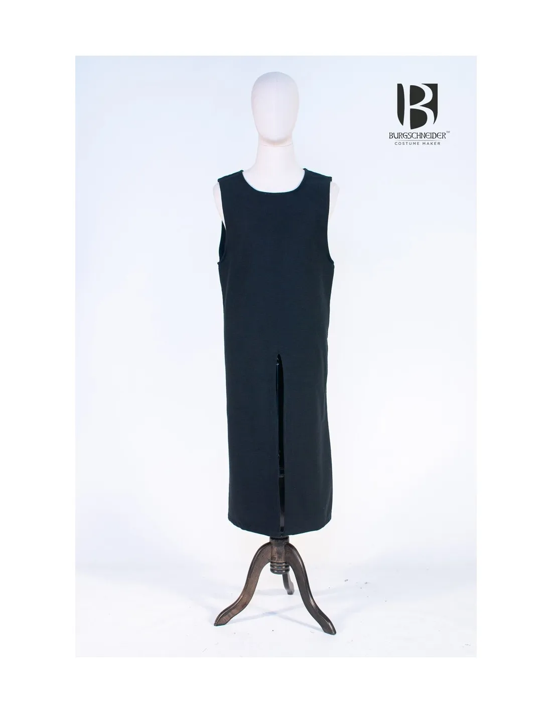 Tabardo medieval Thibaud, negro