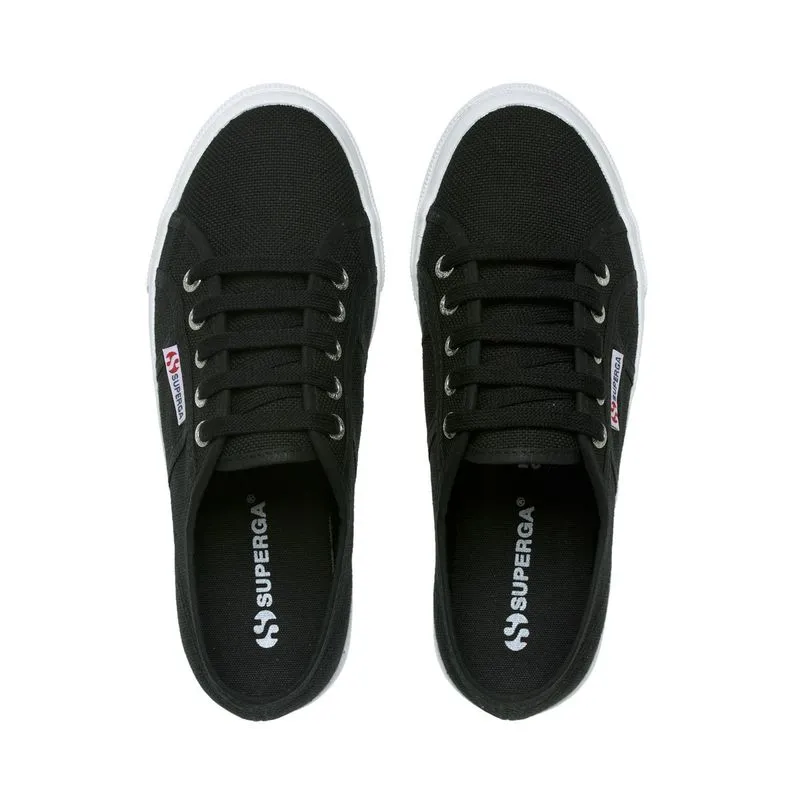 Tenis Plataforma Negro 2730 MID PLATFORM SUPERGA