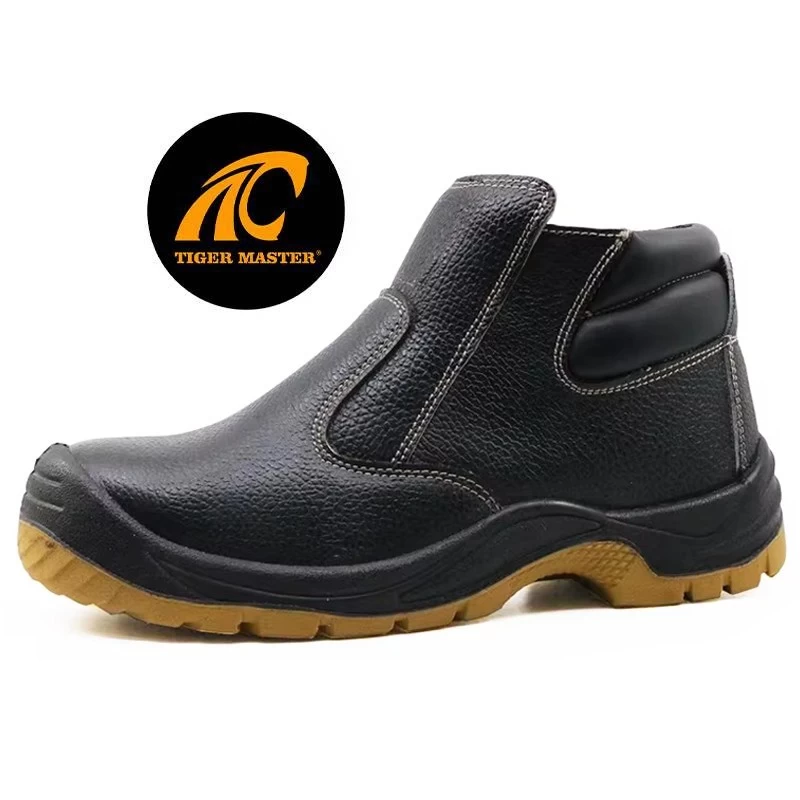 TM3233 BLACK STEEL TOE ANTI PUNCTURE CONSTRUCTION SAFETY SHOES FOR MEN  COPY  N9514O