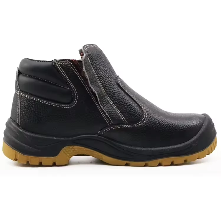 TM3233 BLACK STEEL TOE ANTI PUNCTURE CONSTRUCTION SAFETY SHOES FOR MEN  COPY  N9514O