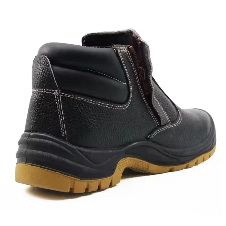 TM3233 BLACK STEEL TOE ANTI PUNCTURE CONSTRUCTION SAFETY SHOES FOR MEN  COPY  N9514O