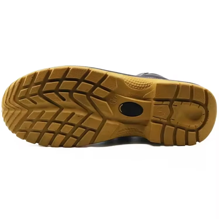 TM3233 BLACK STEEL TOE ANTI PUNCTURE CONSTRUCTION SAFETY SHOES FOR MEN  COPY  N9514O