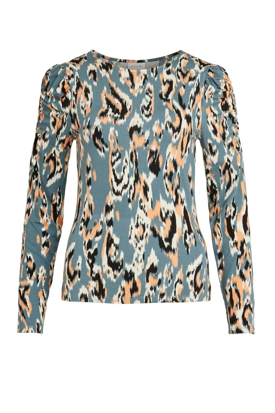 TOP ESTAMPADO VILIDIA AZUL