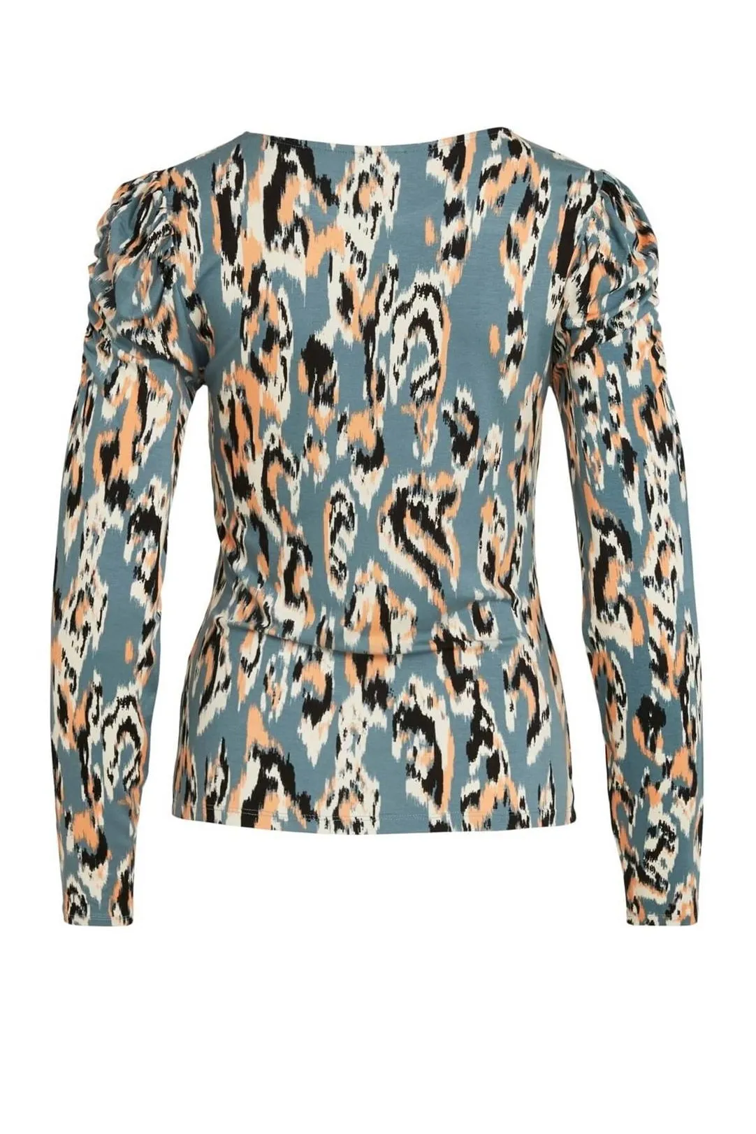 TOP ESTAMPADO VILIDIA AZUL