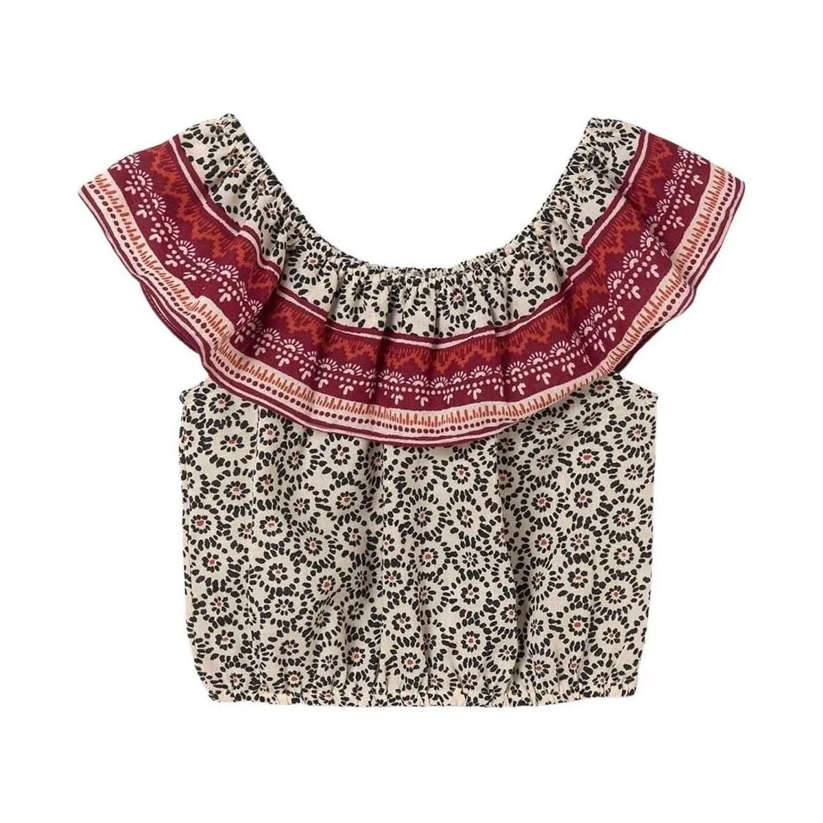 Top estampado