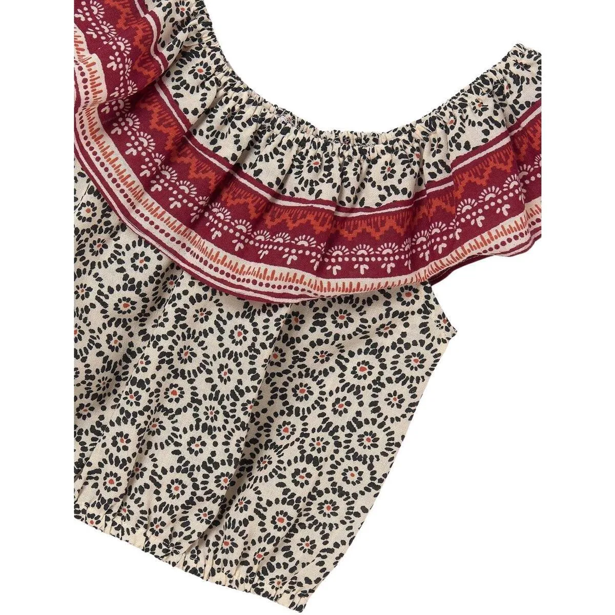 Top estampado