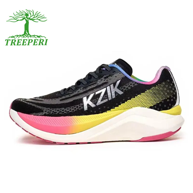 Treeperi Kizk Speed ​​Carbon Designer Mens Running Zapas Red amarillo blanco Jade Black Multi color Púrpura Sneakers de moda baj