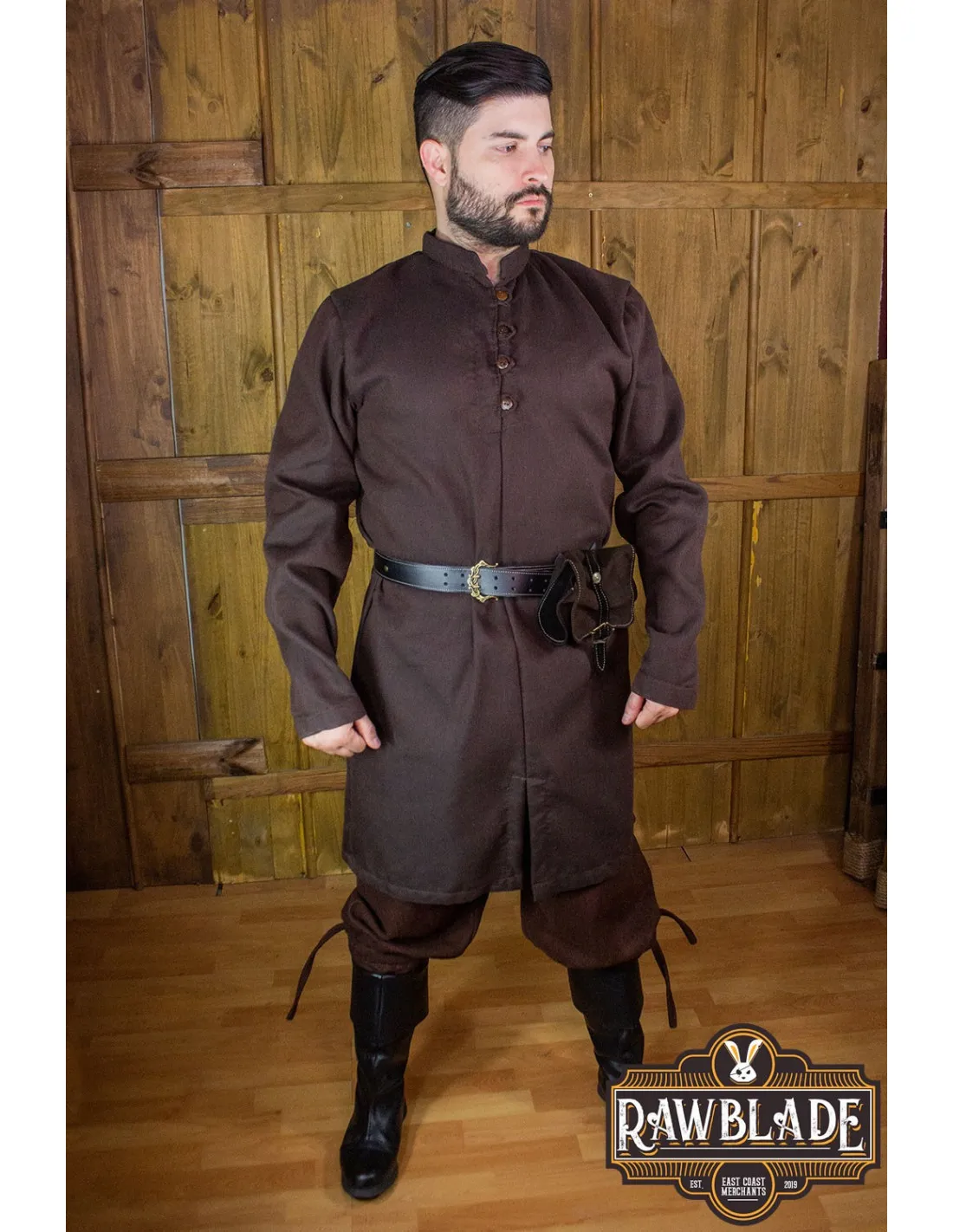 TúNICA MEDIEVAL RADOVAN  MARRóN