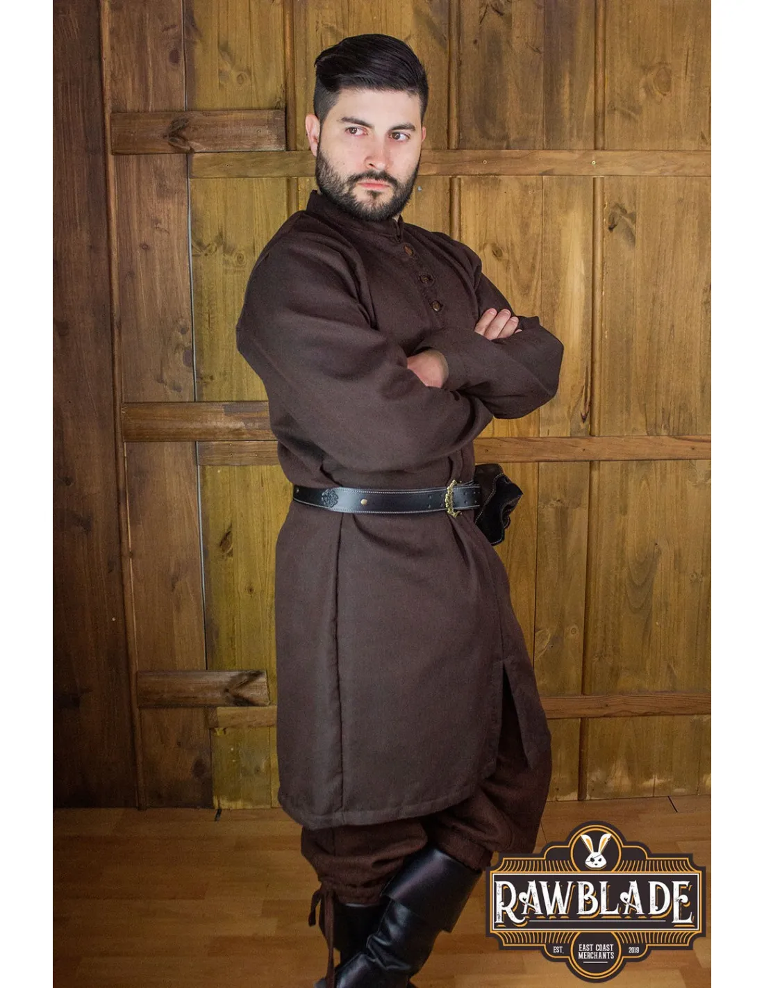 TúNICA MEDIEVAL RADOVAN  MARRóN