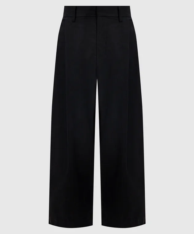 UMA WANG Black Pudding Pants