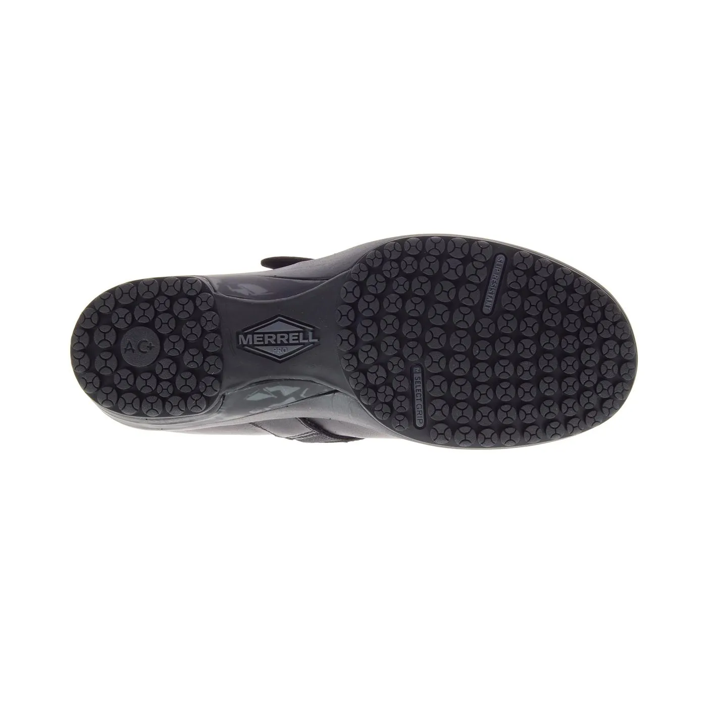 Valetta Slide Ac+ Pro Women's Slip Resistant Shoes Shoes Black/Castlerock